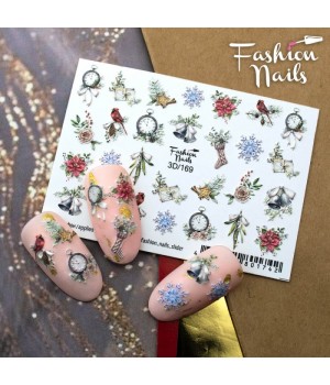 3D Слайдер Fashion Nails №169